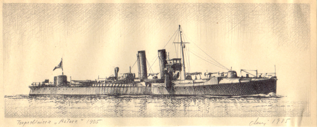 1905 - Torpediniera 'Astore'
